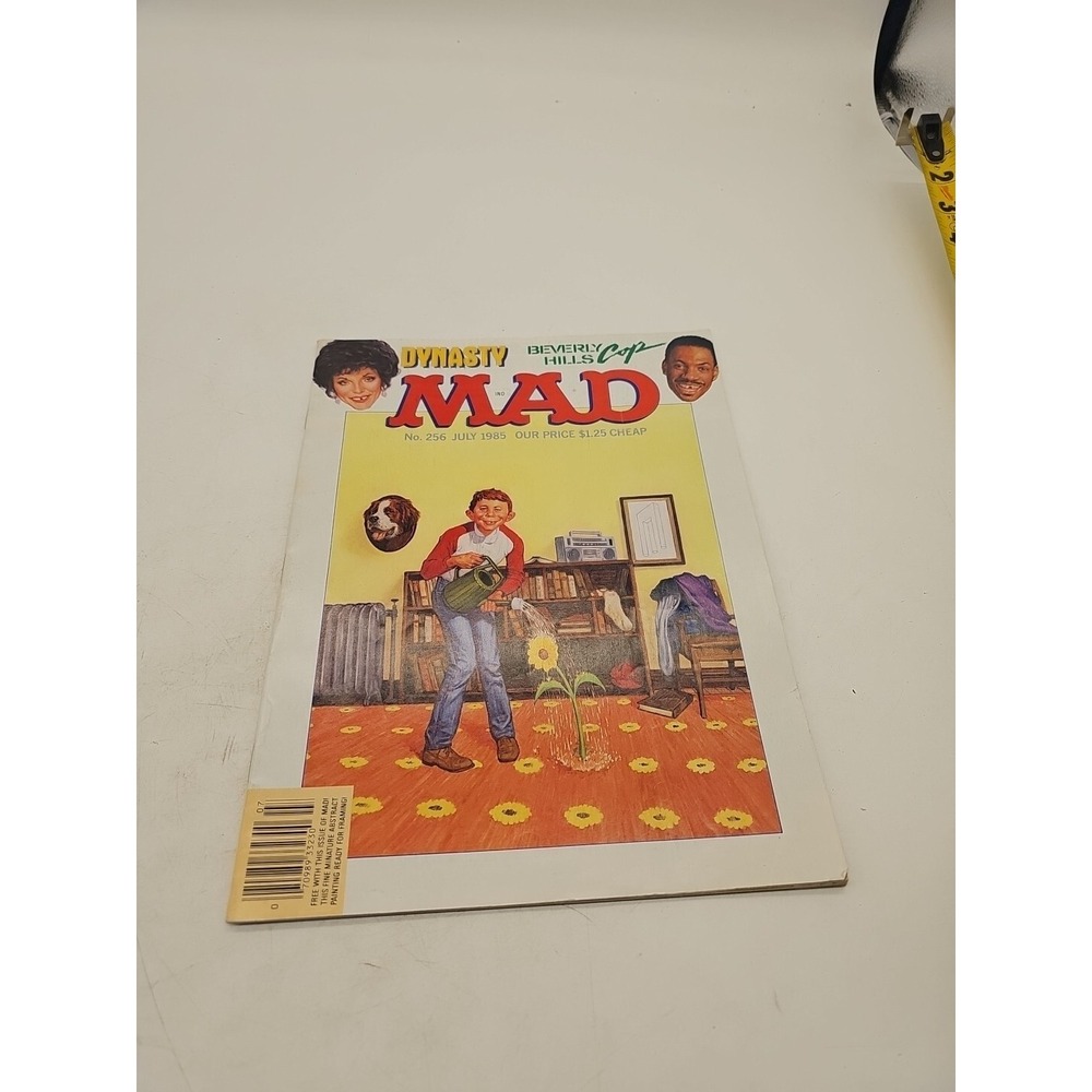 Vintage MAD Magazine No. 256 July‎ 1985 Featuring Beverly Hills Cop and Dynasty
